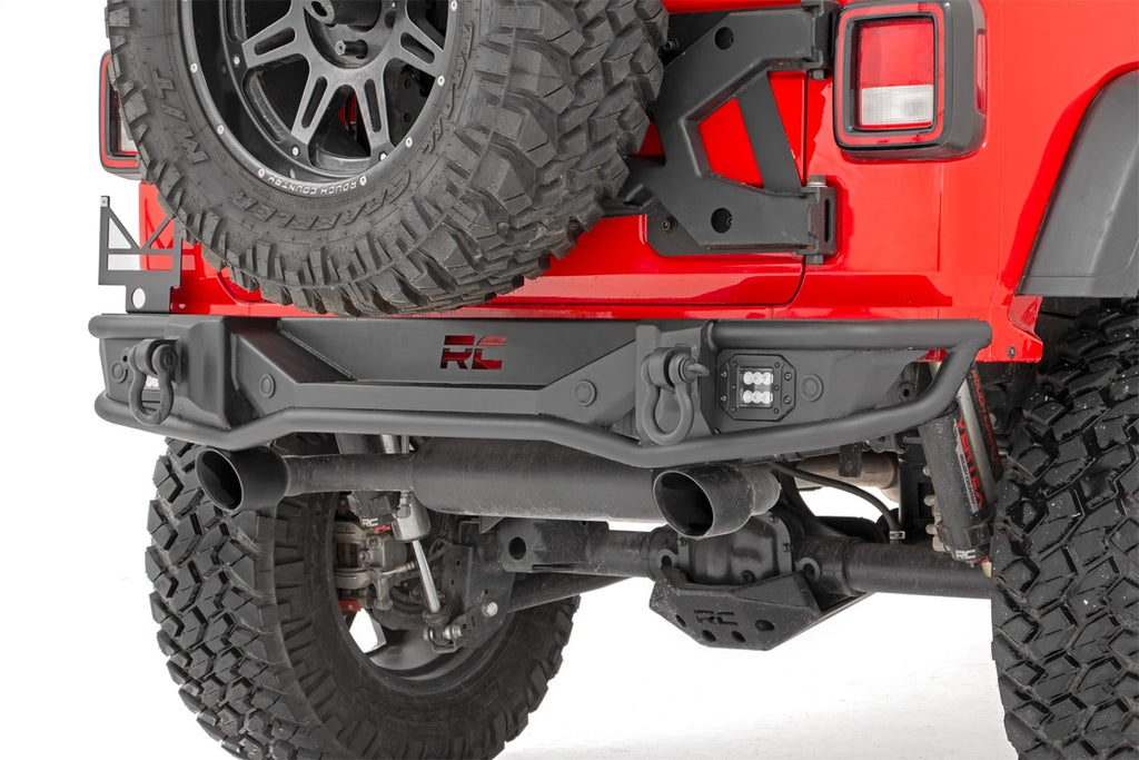 Rough Country 10648 Heavy Duty Rear LED Bumper for Select Jeep Wrangler