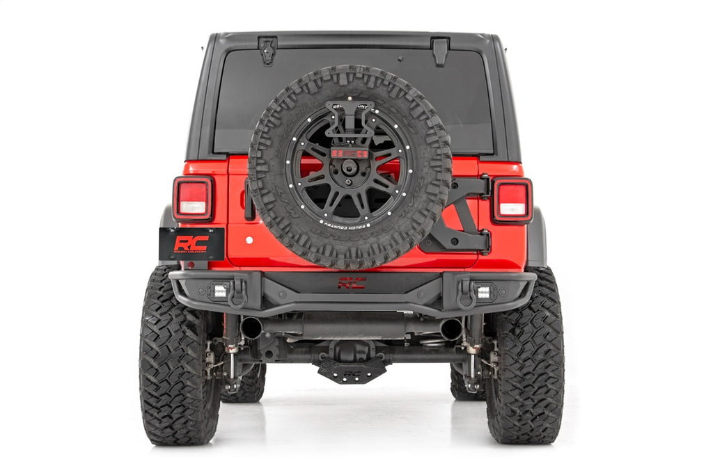 Rough Country 10648 Heavy Duty Rear LED Bumper for Select Jeep Wrangler