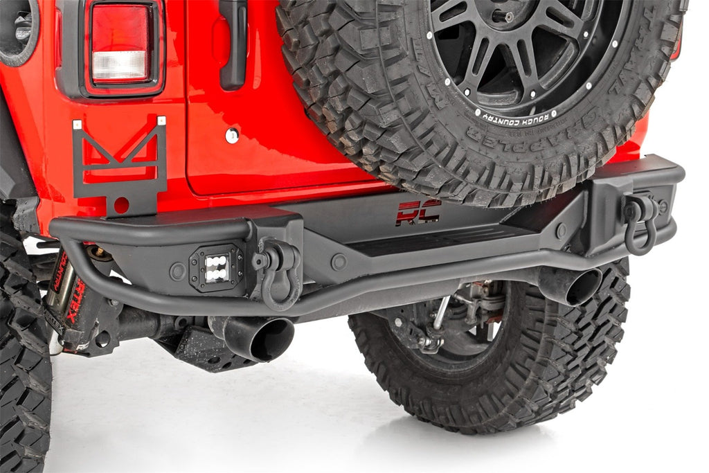 Rough Country 10648 Heavy Duty Rear LED Bumper for Select Jeep Wrangler