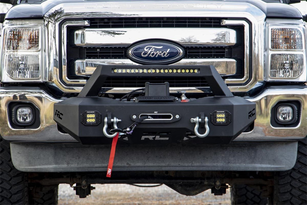 Rough Country 51006 Winch Mount System for Select Ford F-250 Super Duty, Ford F-350 Super Duty