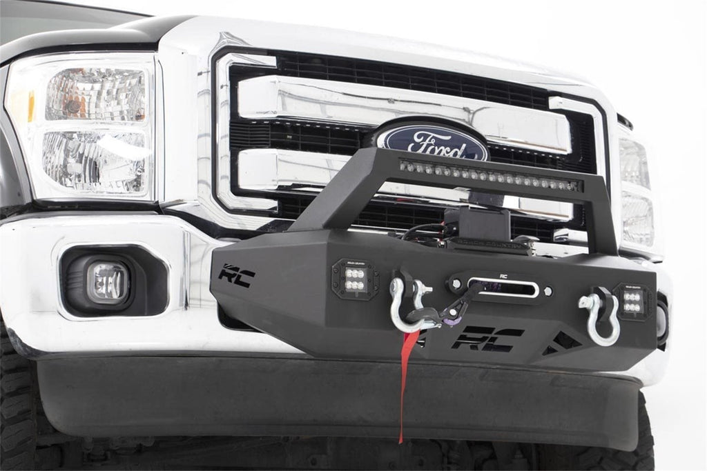 Rough Country 51006 Winch Mount System for Select Ford F-250 Super Duty, Ford F-350 Super Duty