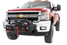 Load image into Gallery viewer, Rough Country 10764 Exo Winch Mount System Front Bumper for Select Chevrolet Silverado HD, Chevrolet Silverado HD