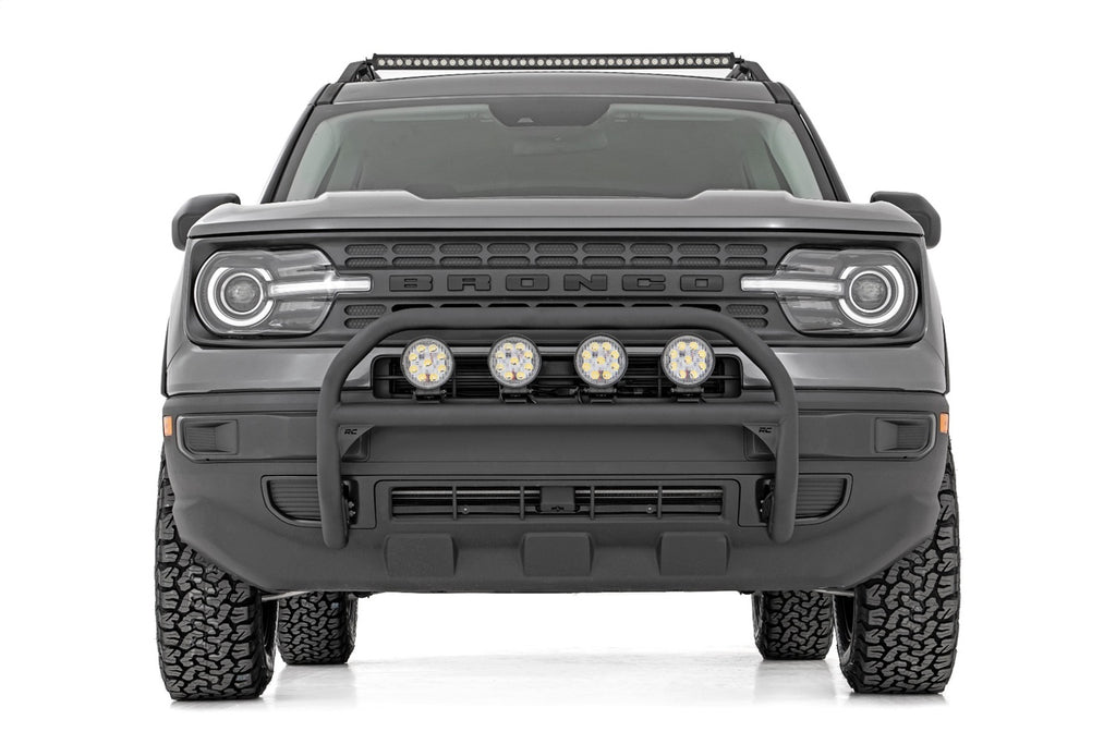 Rough Country 51044 Nudge Bar for Select Ford Bronco, Ford Bronco Sport