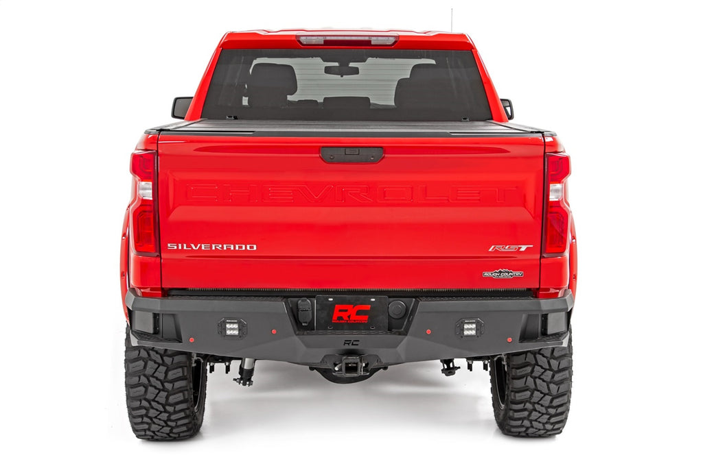 Rough Country 10758 Heavy Duty Rear LED Bumper for Select Chevrolet Silverado 1500, Chevrolet Silverado LTD