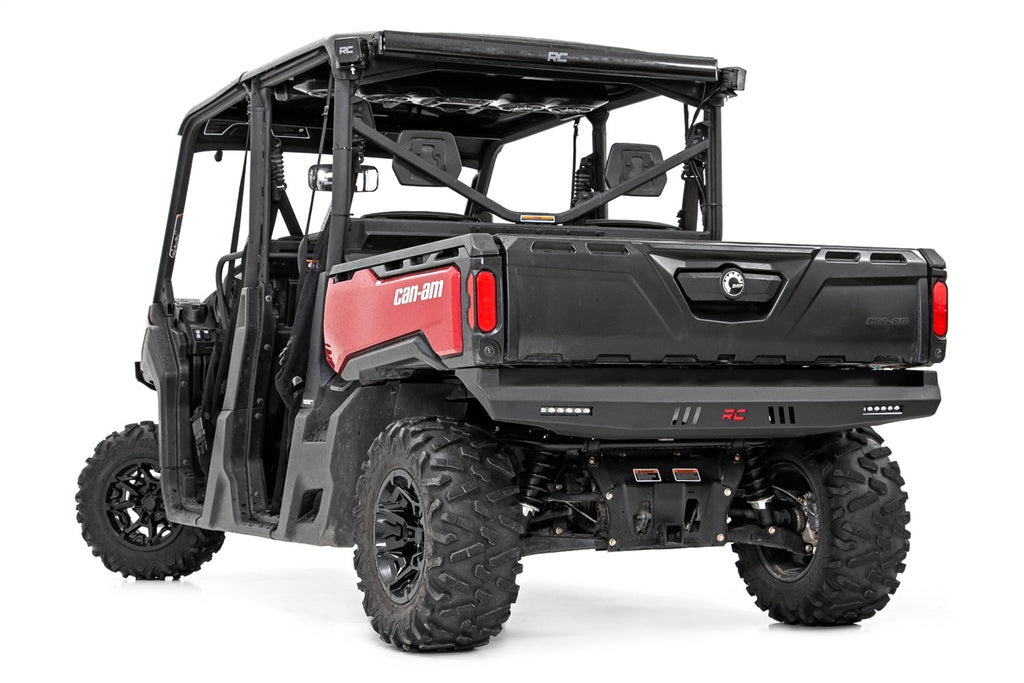 Rough Country 93059 LED Rear Bumper for Select Can-Am Defender DPS HD10, Can-Am Defender DPS HD5, Can-Am Defender DPS HD7, Can-Am Defender DPS HD8, Can-Am Defender DPS HD8 CAB, Can-Am Defender DPS HD9, Can-Am Defender DPS HD9 CAB, Can-Am Defender HD10,