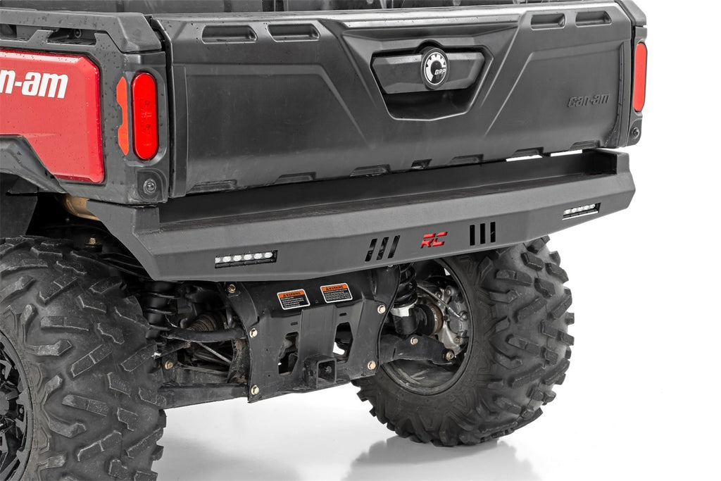 Rough Country 93059 LED Rear Bumper for Select Can-Am Defender DPS HD10, Can-Am Defender DPS HD5, Can-Am Defender DPS HD7, Can-Am Defender DPS HD8, Can-Am Defender DPS HD8 CAB, Can-Am Defender DPS HD9, Can-Am Defender DPS HD9 CAB, Can-Am Defender HD10,