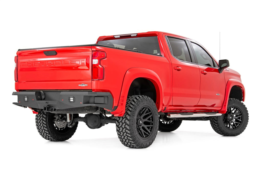 Rough Country 21002S Oval Nerf Step Bar for Select Chevrolet Silverado 1500, Chevrolet Silverado LTD, Chevrolet Silverado HD, Chevrolet Silverado HD, GMC Sierra 1500, GMC Sierra Limited, GMC Sierra HD, GMC Sierra HD