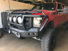 Load image into Gallery viewer, Road Armor 611R3B Stealth Winch Front Bumper for Select Ford F-250 Super Duty, Ford F-350 Super Duty