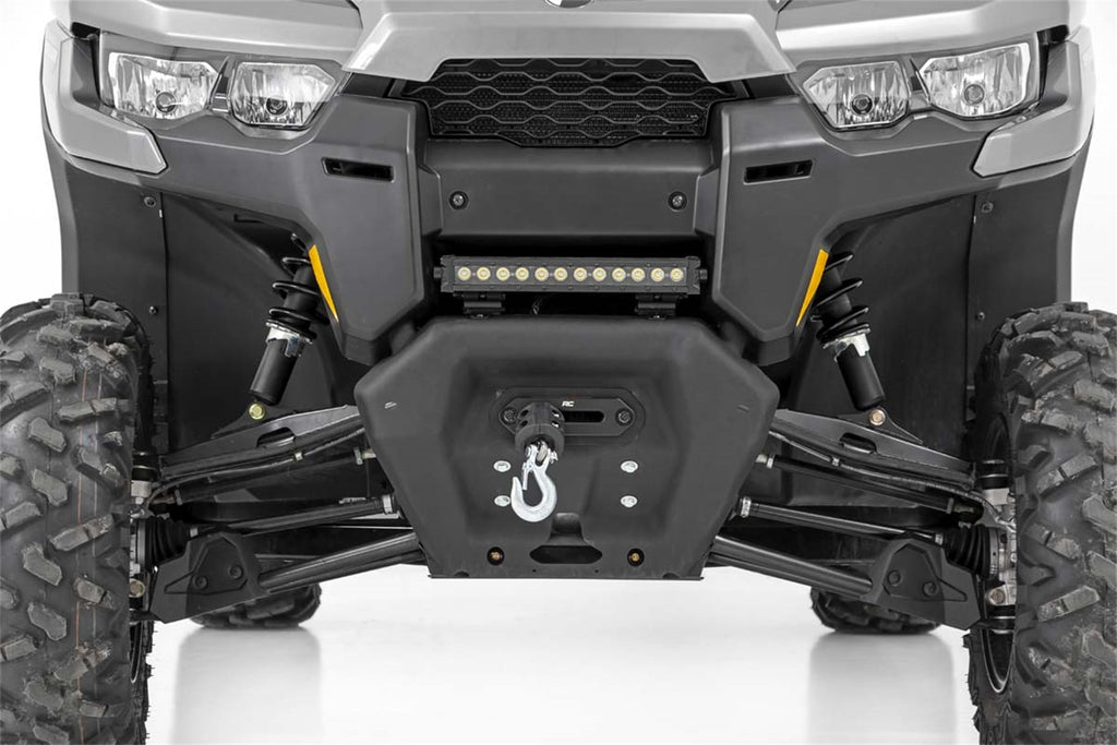 Rough Country 97016 Winch Mounting Plate for Select Can-Am Defender DPS HD10, Can-Am Defender DPS HD5, Can-Am Defender DPS HD7, Can-Am Defender DPS HD8, Can-Am Defender DPS HD8 CAB, Can-Am Defender DPS HD9, Can-Am Defender DPS HD9 CAB, Can-Am Defender