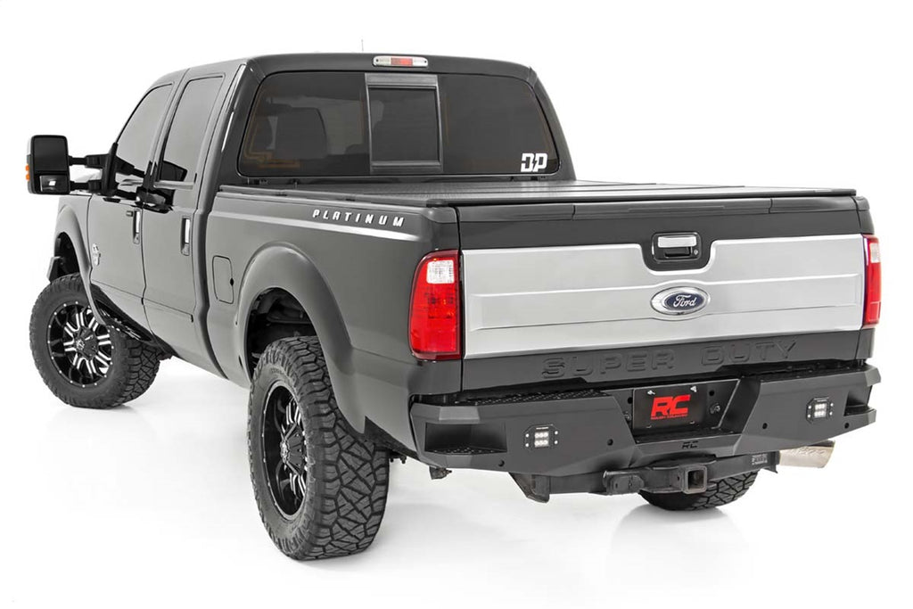 Rough Country 10784 Heavy Duty Rear LED Bumper for Select Ford F-250 Super Duty, Ford F-350 Super Duty