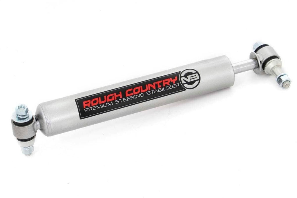 Rough Country 8732530 N3 Steering Stabilizer for Select Chevrolet Blazer, Chevrolet K10, Chevrolet K10 Pickup, Chevrolet K10 Suburban, Chevrolet K20, Chevrolet K20 Pickup, Chevrolet K20 Suburban, Chevrolet K30, Chevrolet K30 Pickup, Chevrolet K5 Blazer,
