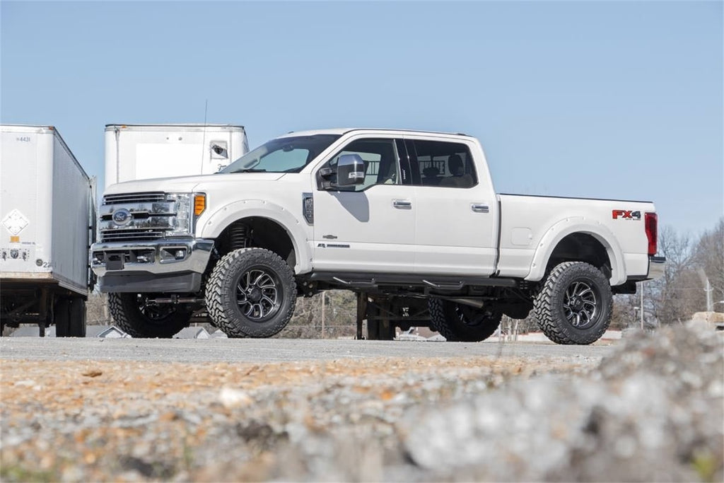 Rough Country 50641 Lift Kit-Suspension w/Shock for Select Ford F-250 Super Duty, Ford F-350 Super Duty
