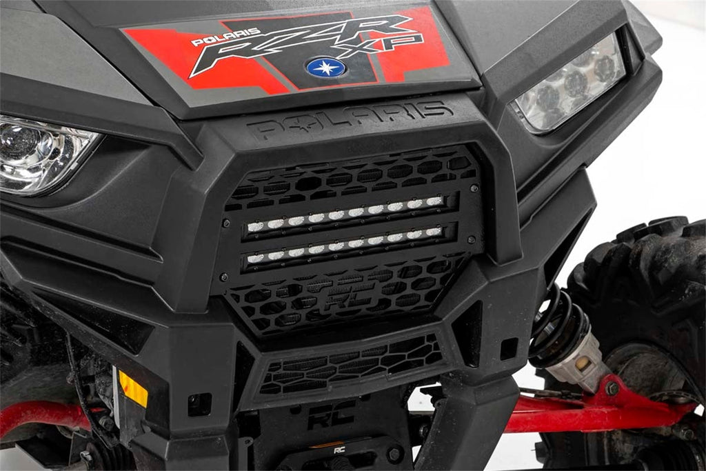 Rough Country 93041 LED Grille Kit for Select Polaris RZR S EPS, Polaris RZR S4 EPS, Polaris RZR XP 1000, Polaris RZR XP EPS, Polaris RZR XP EPS DYNAMIX Edition, Polaris RZR XP EPS Desert Edition, Polaris RZR XP EPS Fox Edition, Polaris RZR XP EPS Gold