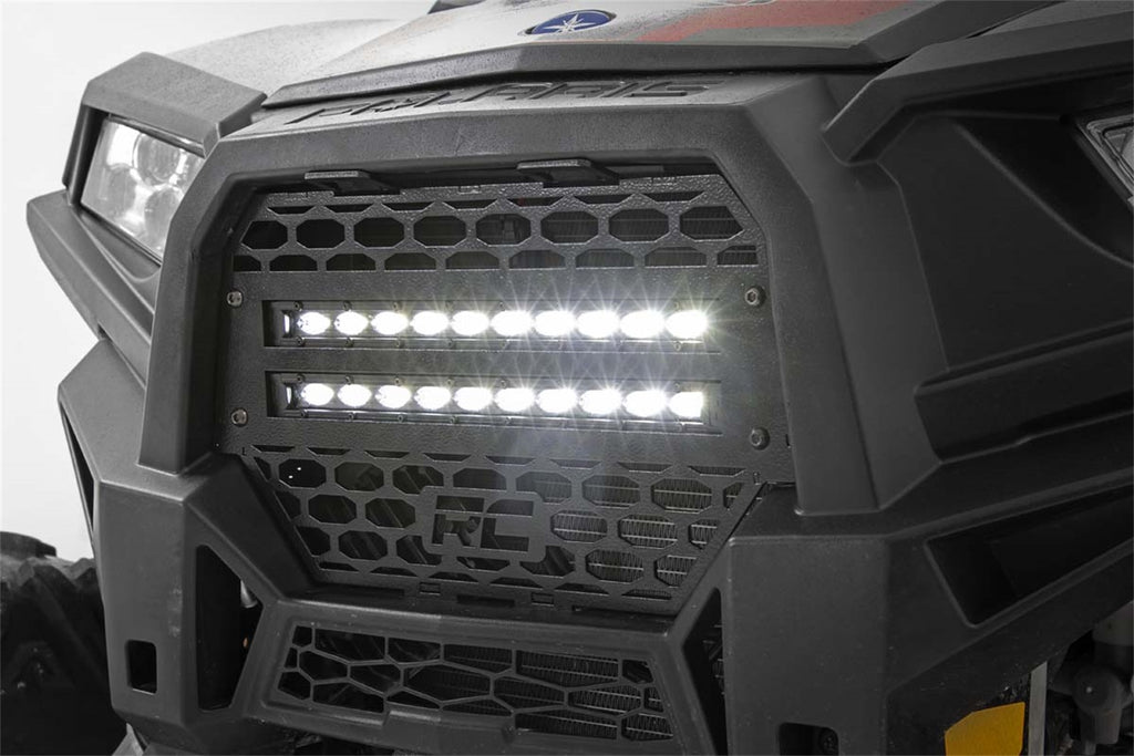 Rough Country 93041 LED Grille Kit for Select Polaris RZR S EPS, Polaris RZR S4 EPS, Polaris RZR XP 1000, Polaris RZR XP EPS, Polaris RZR XP EPS DYNAMIX Edition, Polaris RZR XP EPS Desert Edition, Polaris RZR XP EPS Fox Edition, Polaris RZR XP EPS Gold