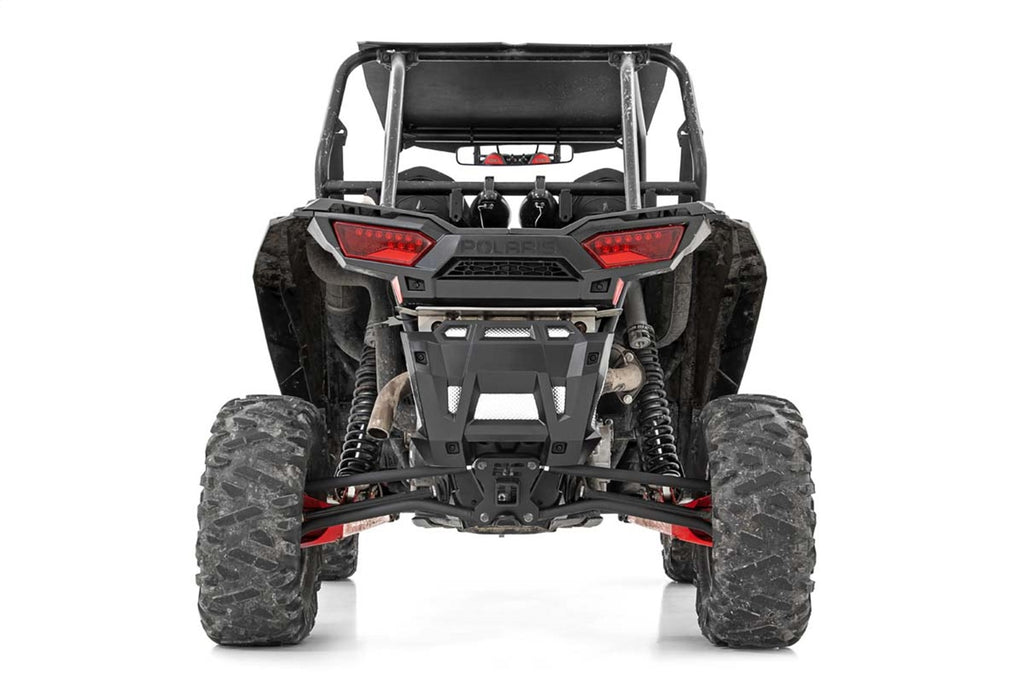 Rough Country 93039 Receiver Hitch Plate for Select Polaris RZR S EPS, Polaris RZR XP 1000, Polaris RZR XP EPS, Polaris RZR XP EPS DYNAMIX Edition, Polaris RZR XP EPS Desert Edition, Polaris RZR XP EPS Fox Edition, Polaris RZR XP EPS Gold Matte Metallic