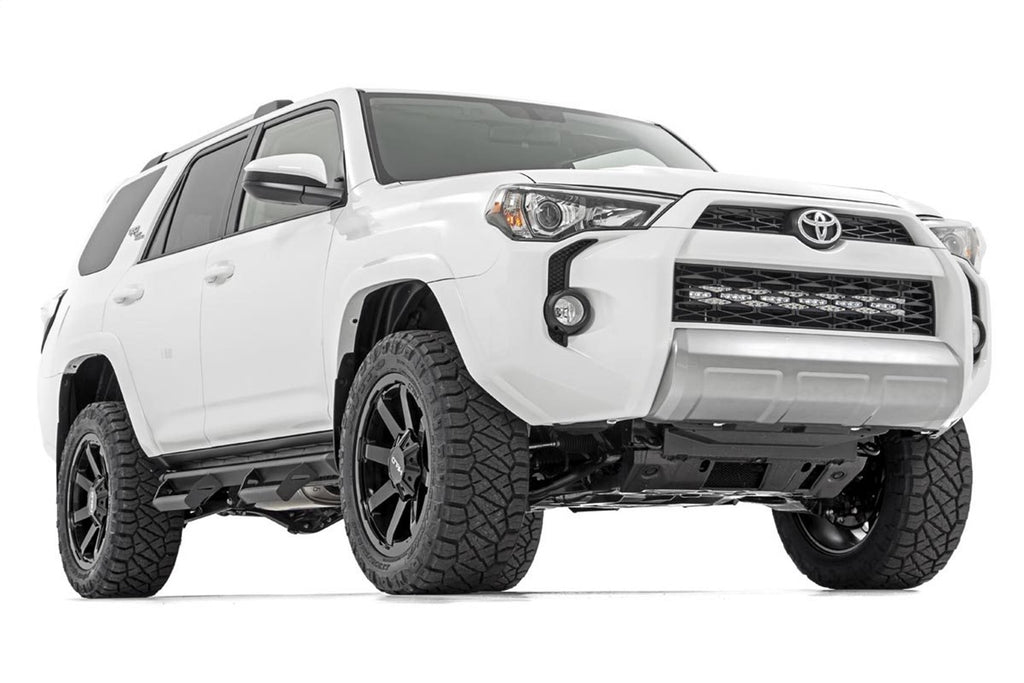 Rough Country 70786 Hidden Bumper Black Series LED Light Bar Kit for Select Toyota 4Runner