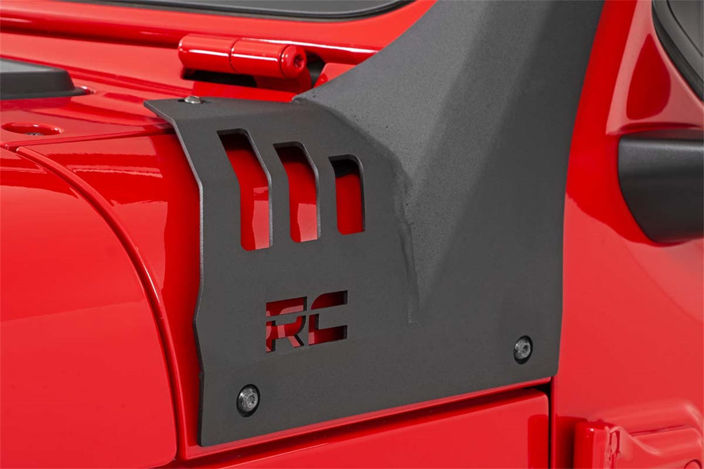 Rough Country 70066 LED Light Bar Windshield Mounting Brackets for Select Jeep Gladiator, Jeep Wrangler