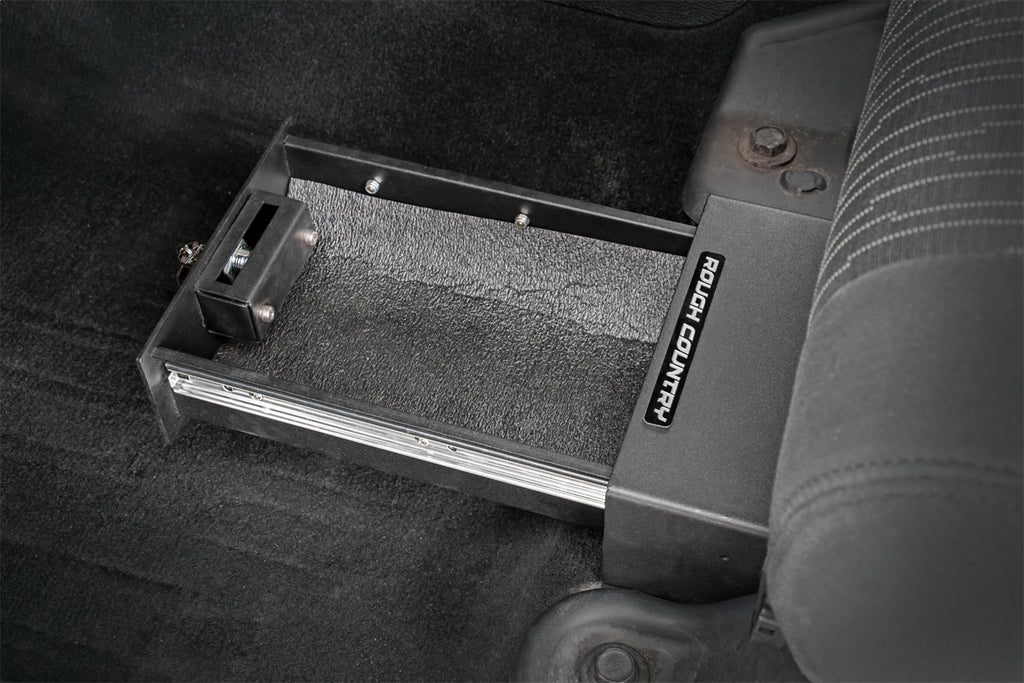 Rough Country 99035 Under Seat Lock Box for Select Jeep Wrangler