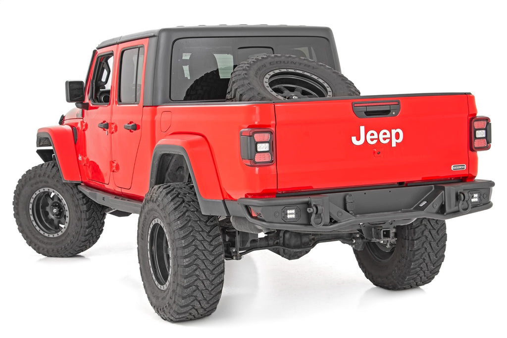 Rough Country 10650 Heavy Duty Rear LED Bumper for Select Jeep Gladiator