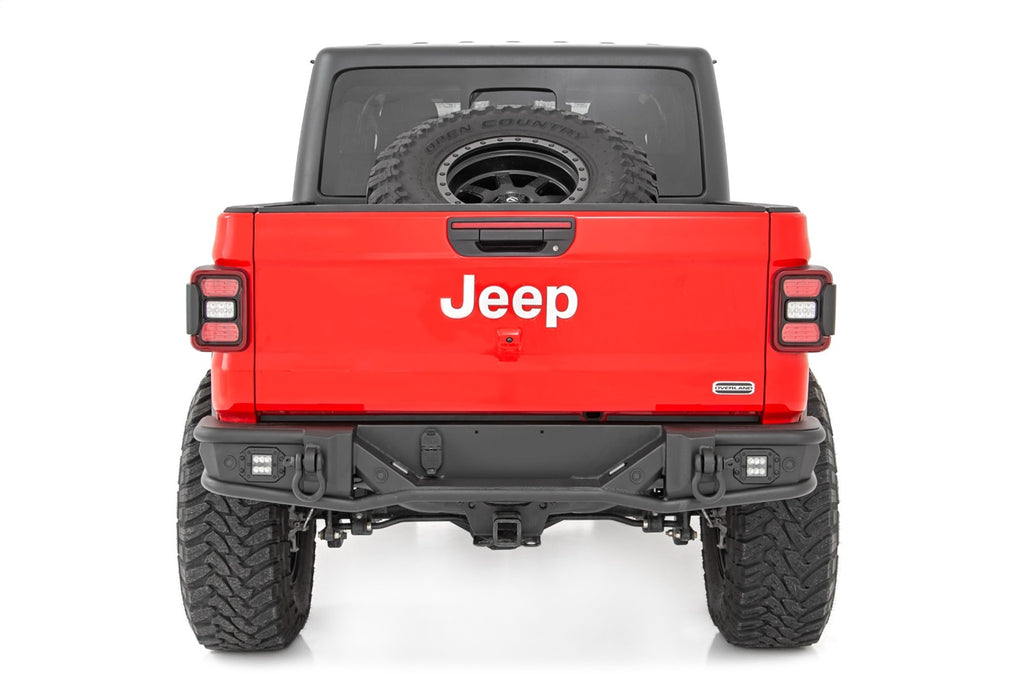 Rough Country 10650 Heavy Duty Rear LED Bumper for Select Jeep Gladiator