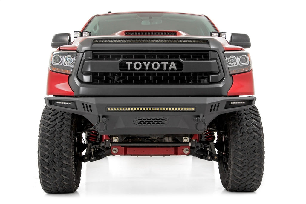 Rough Country 10914 Front Winch Bumper for Select Toyota Tundra