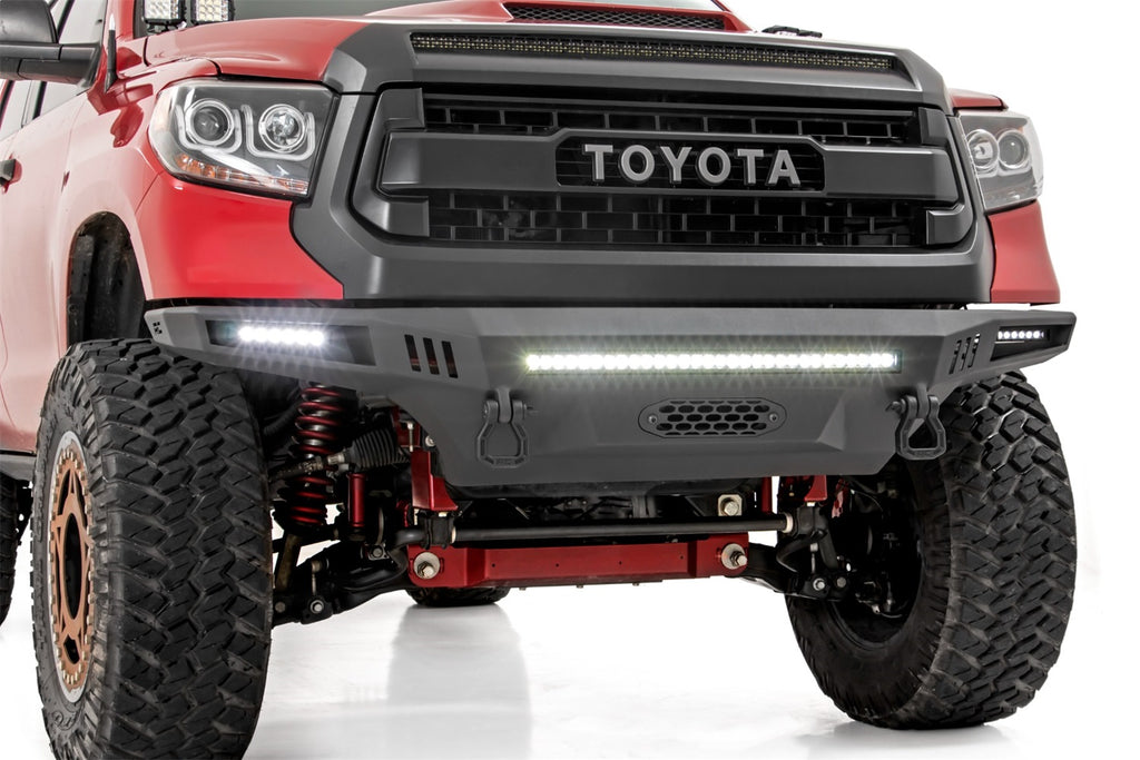 Rough Country 10914 Front Winch Bumper for Select Toyota Tundra