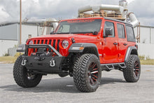 Load image into Gallery viewer, Rough Country 70057 Black Series 50-inch LED Hood Kit for Select Jeep Gladiator, Jeep Wrangler
