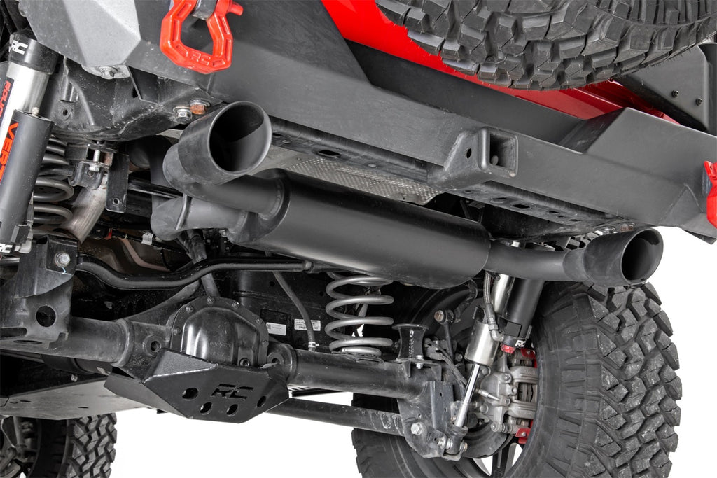 Rough Country 96003 Dual Outlet Performance Exhaust for Select Jeep Wrangler