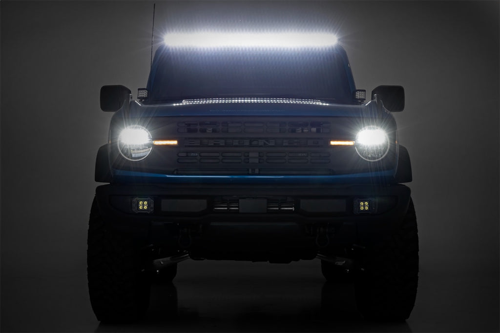 Rough Country 82043 Spectrum LED Light Bar for Select Ford Bronco