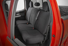 Load image into Gallery viewer, Rough Country 91018 Seat Cover Set for Select Ford F-150, Ford F-150 Lightning, Ford F-250 Super Duty, Ford F-350 Super Duty