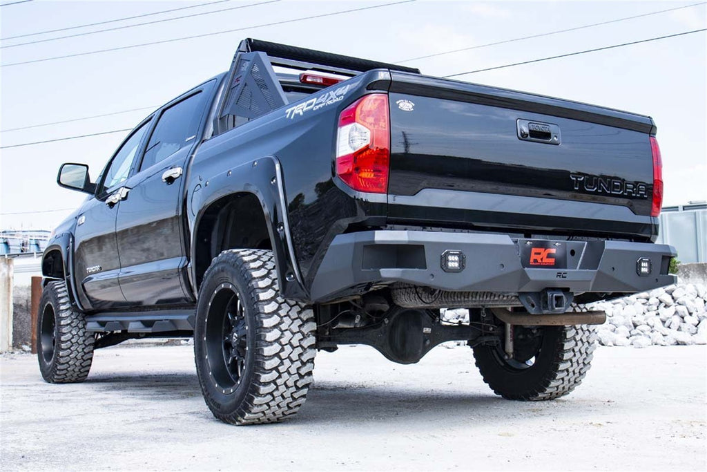 Rough Country 10778 Heavy Duty Rear LED Bumper for Select Toyota Tundra