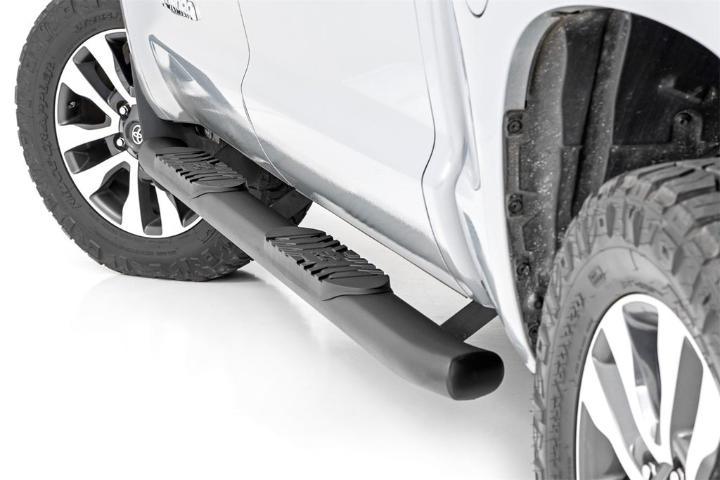Rough Country 21009 Oval Nerf Step Bar for Select Toyota Tundra