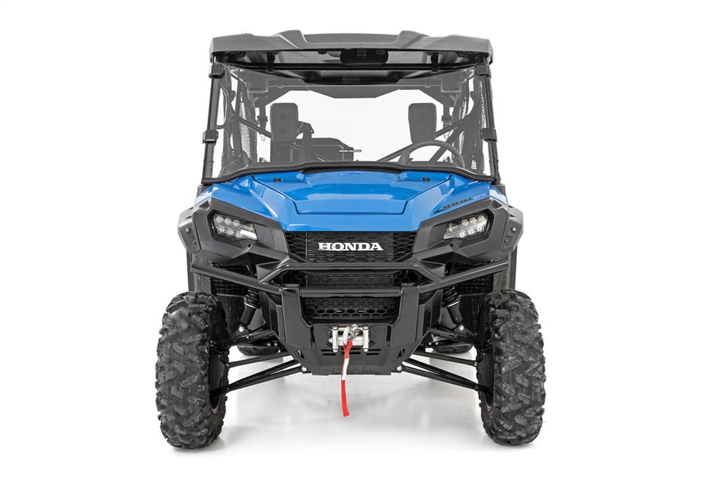 Rough Country 98162020 Windshield for Select Honda SXS1000M3 Pioneer 1000, Honda SXS1000M3 Pioneer Deluxe, Honda SXS1000M3 Pioneer EPS, Honda SXS1000M3 Pioneer Forest, Honda SXS1000M3 Pioneer Limited Edition, Honda SXS1000M3 Pioneer Special Edition,