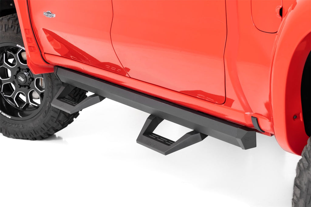 Rough Country 11003A SRX2 Side Steps for Select Chevrolet Silverado 1500, Chevrolet Silverado HD, GMC Sierra 1500, GMC Sierra HD, GMC Sierra HD