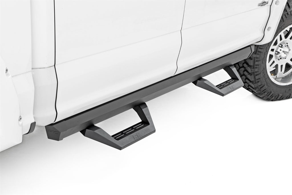 Rough Country 51008A SRX2 Side Steps for Select Ford F-150, Ford F-150 Lightning, Ford F-250 Super Duty, Ford F-350 Super Duty, Ford F-450 Super Duty