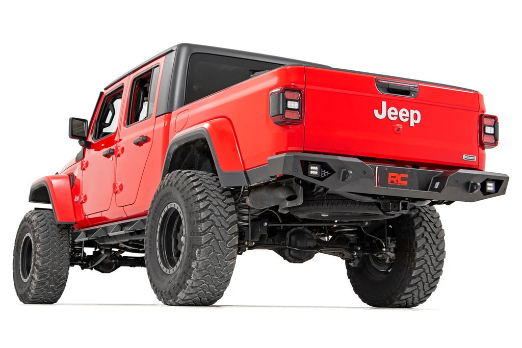 Rough Country 10646 Heavy Duty Rear LED Bumper for Select Jeep Gladiator