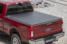 Load image into Gallery viewer, Rough Country 41517650A Soft Tri-Fold Tonneau Bed Cover for Select Ford F-250 Super Duty, Ford F-350 Super Duty