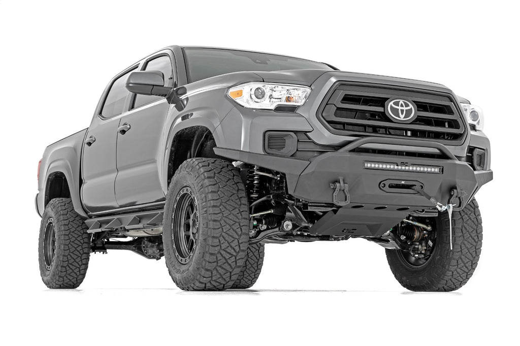 Rough Country 74258RED Suspension Lift Kit w/Shocks for Select Toyota Tacoma