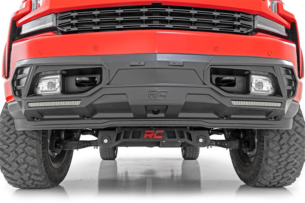 Rough Country 99028 LED Front Bumper for Select Chevrolet Silverado 1500, Chevrolet Silverado LTD