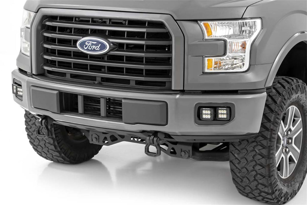 Rough Country 70833 Black Series LED Fog Light Kit for Select Ram