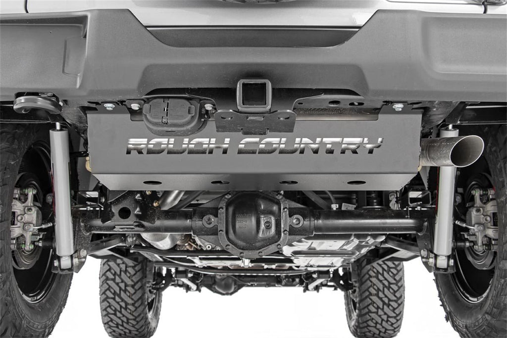 Rough Country 10599 Muffler Skid Plate for Select Jeep Wrangler