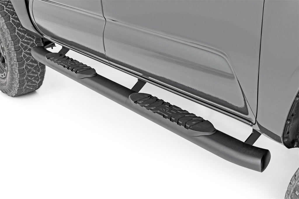 Rough Country 21008 Oval Nerf Step Bar for Select Toyota Tacoma