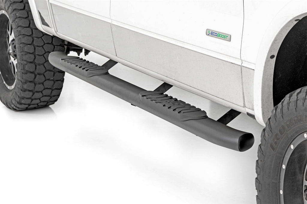 Rough Country 21007 Oval Nerf Step Bar for Select Ford F-150