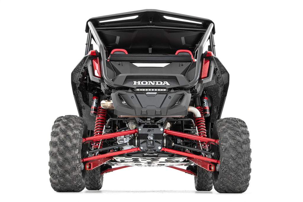 Rough Country 92028 Receiver Hitch Plate for Select Honda SXS10S2R Talon 1000R, Honda SXS10S2R Talon 1000R Special Edition, Honda SXS10S2RD Talon 1000R FOX Live Valve, Honda SXS10S2X Talon 1000X, Honda SXS10S2XD Talon 1000X FOX Live Valve, Honda SXS10S4