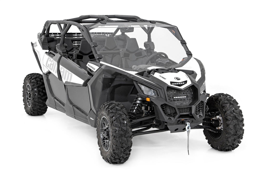 Rough Country 92068 Winch Mounting Plate for Select Can-Am Maverick X3 900 HO, Can-Am Maverick X3 Max RS Turbo R, Can-Am Maverick X3 Max RS Turbo RR, Can-Am Maverick X3 Max Turbo, Can-Am Maverick X3 Max Turbo R, Can-Am Maverick X3 Max X ds Turbo R,