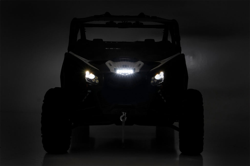Rough Country 97020 LED Cowel Kit for Select Can-Am Maverick X3 900 HO, Can-Am Maverick X3 DS Turbo, Can-Am Maverick X3 DS Turbo R, Can-Am Maverick X3 DS Turbo RR, Can-Am Maverick X3 Max DS Turbo, Can-Am Maverick X3 Max DS Turbo R, Can-Am Maverick X3 Max