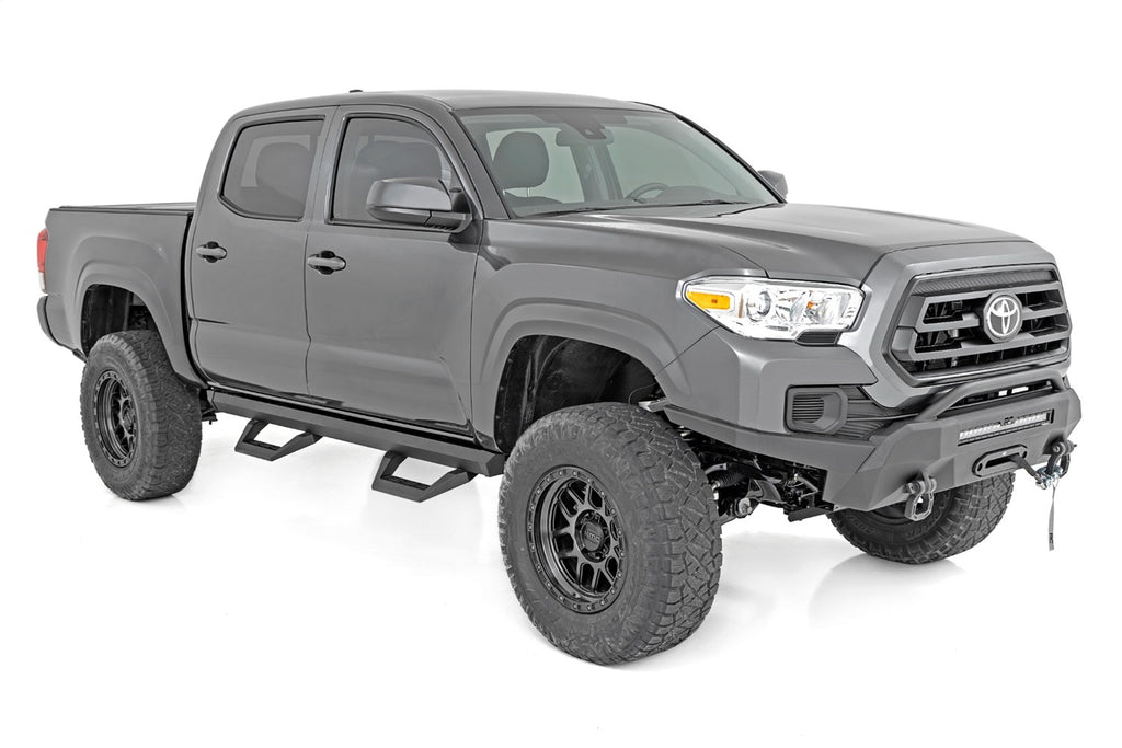 Rough Country 71000A SRX2 Side Steps for Select Toyota Tacoma