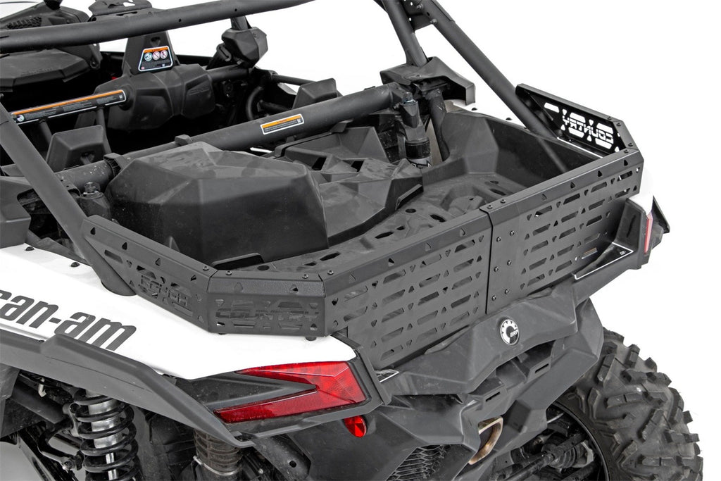 Rough Country 97029 Can-Am Cargo Rack for Select Can-Am Maverick X3 900 HO, Can-Am Maverick X3 DS Turbo, Can-Am Maverick X3 DS Turbo R, Can-Am Maverick X3 DS Turbo RR, Can-Am Maverick X3 Max DS Turbo, Can-Am Maverick X3 Max DS Turbo R, Can-Am Maverick X3