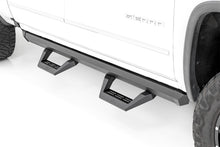 Load image into Gallery viewer, Rough Country 11009A SRX2 Side Steps for Select Chevrolet Silverado 1500, Chevrolet Silverado HD, Chevrolet Silverado HD, GMC Sierra 1500, GMC Sierra HD, GMC Sierra HD