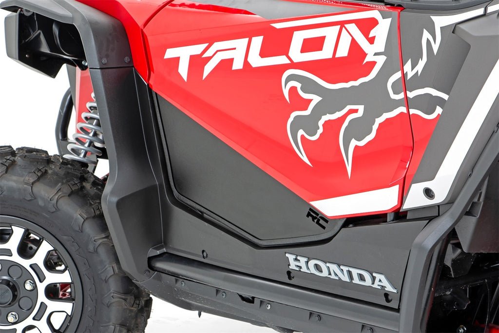 Rough Country 92041 Lower Door Panel Set for Select Honda SXS10S2R Talon 1000R, Honda SXS10S2R Talon 1000R Special Edition, Honda SXS10S2RD Talon 1000R FOX Live Valve, Honda SXS10S2X Talon 1000X, Honda SXS10S2XD Talon 1000X FOX Live Valve, Honda SXS10S4